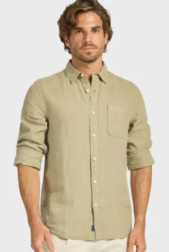 Hot Academy Brand Hampton Linen Shirt