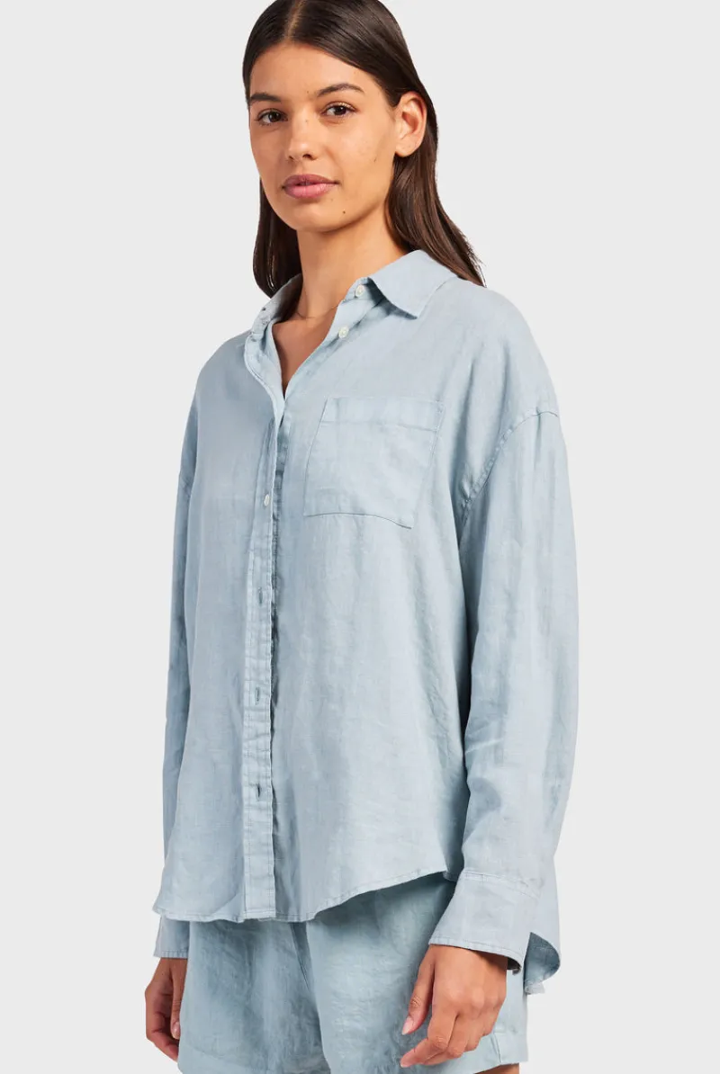 New Academy Brand Hampton Linen Shirt