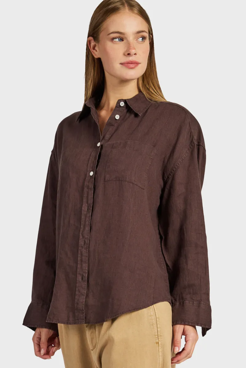 Outlet Academy Brand Hampton Linen Shirt