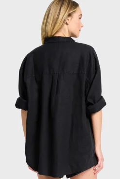 Hot Academy Brand Hampton Linen Shirt