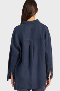 Discount Academy Brand Hampton Linen Shirt