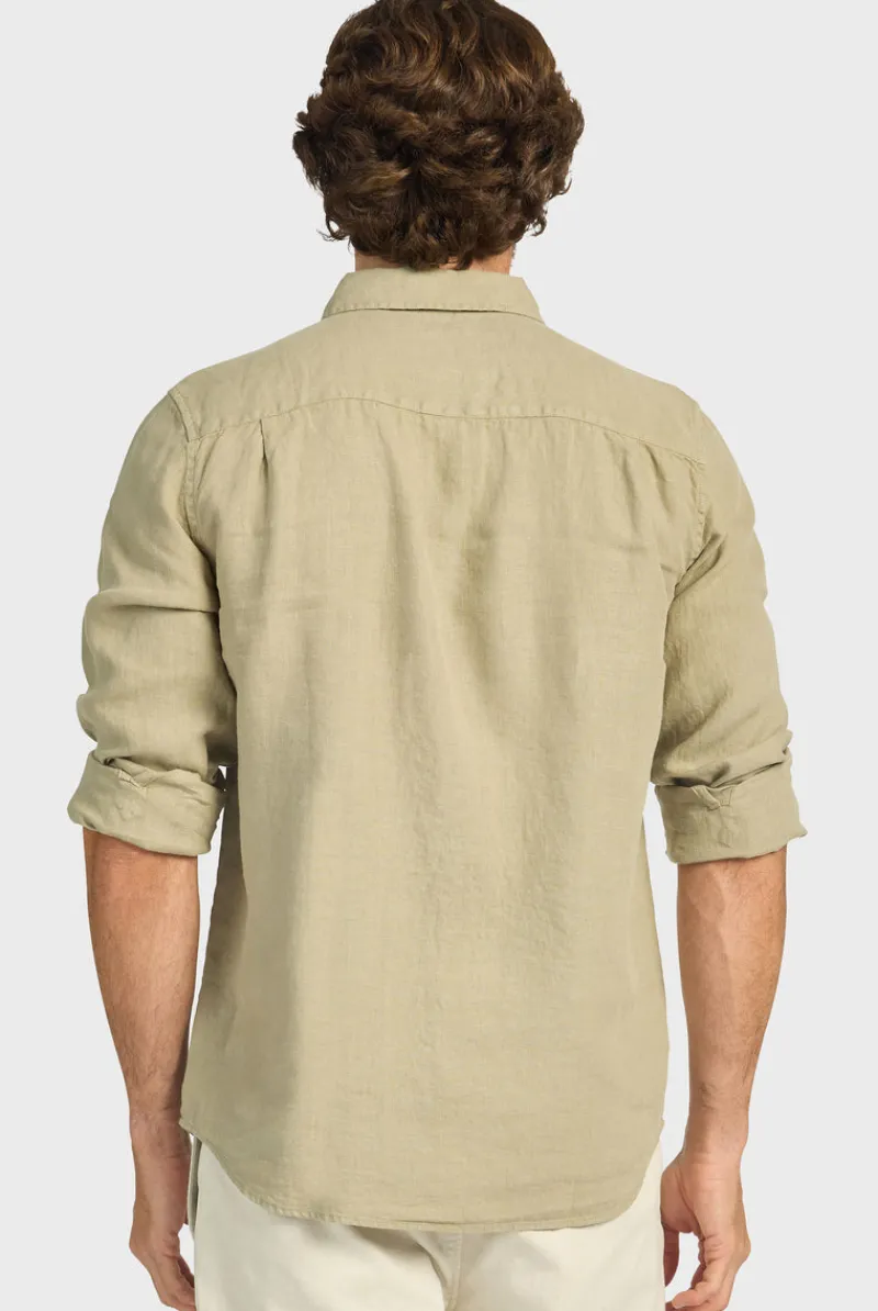 Hot Academy Brand Hampton Linen Shirt