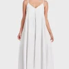 Outlet Academy Brand Hampton Linen Slip Dress
