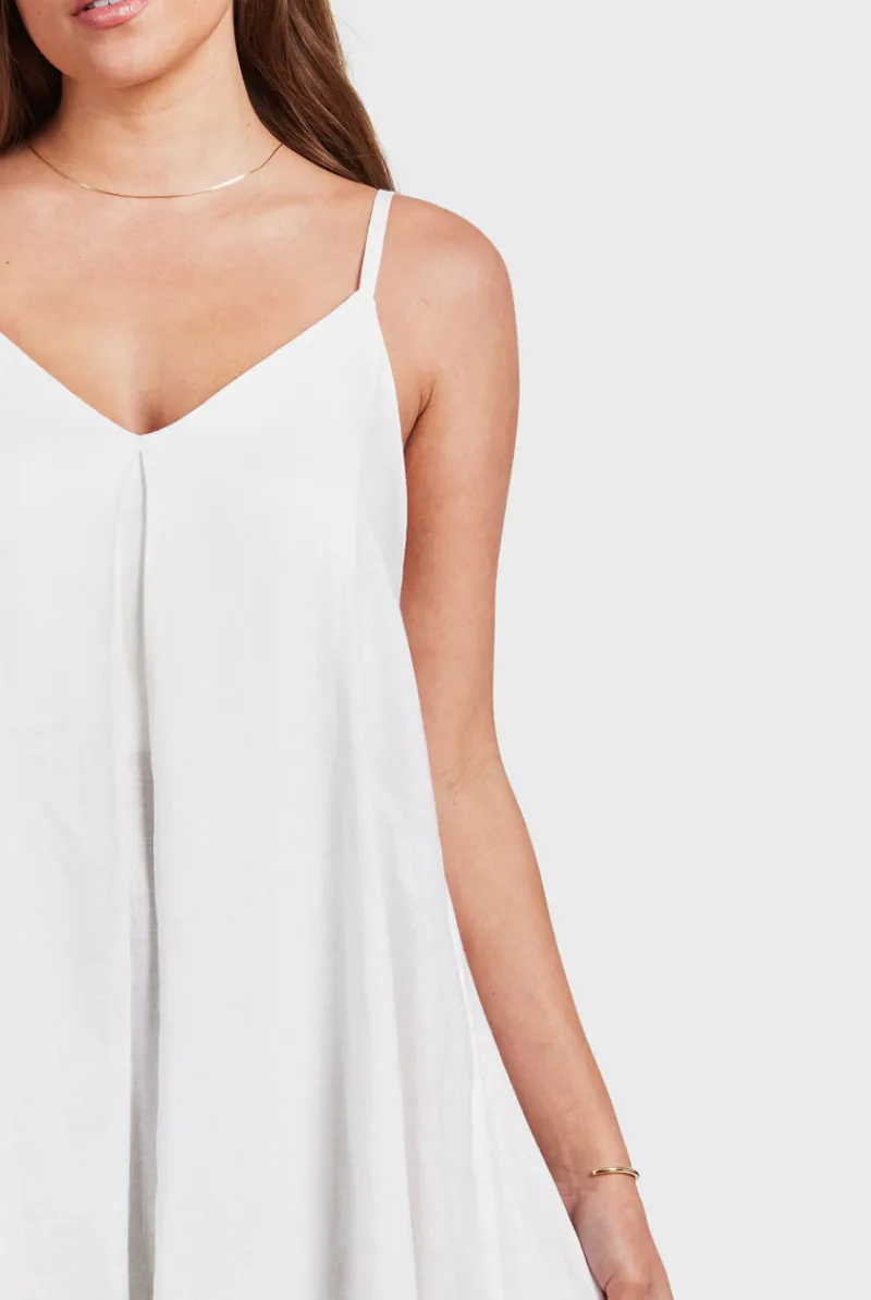 Outlet Academy Brand Hampton Linen Slip Dress