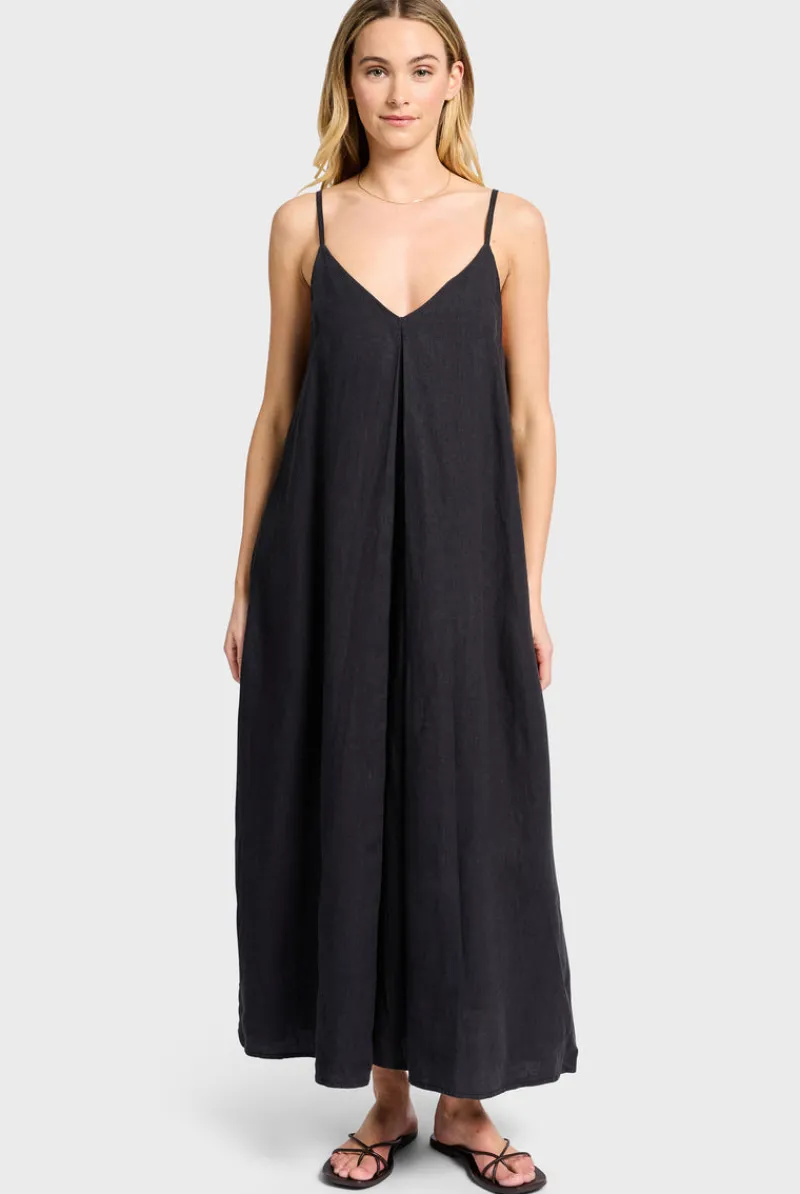 Clearance Academy Brand Hampton Linen Slip Dress