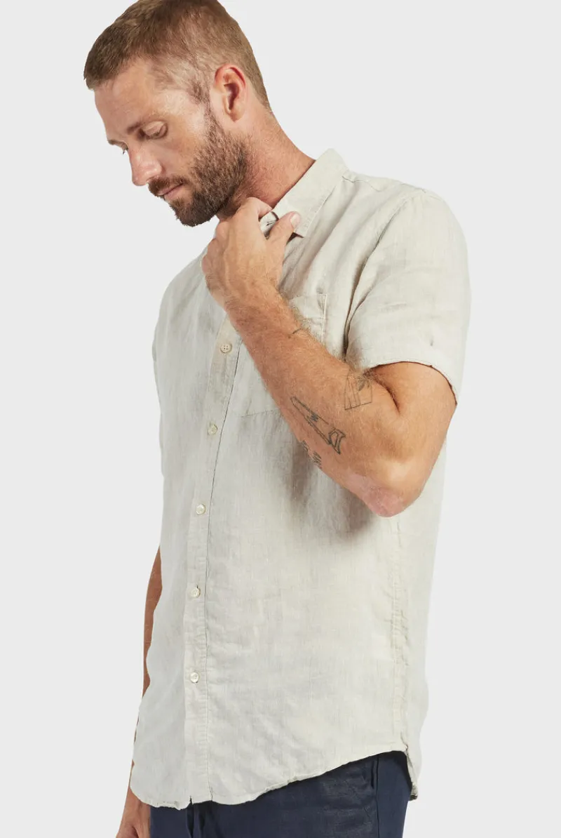 Fashion Academy Brand Hampton Linen S/S Shirt