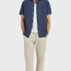 Clearance Academy Brand Hampton Linen S/S Shirt