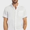Hot Academy Brand Hampton Linen S/S Shirt
