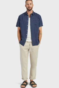 Clearance Academy Brand Hampton Linen S/S Shirt