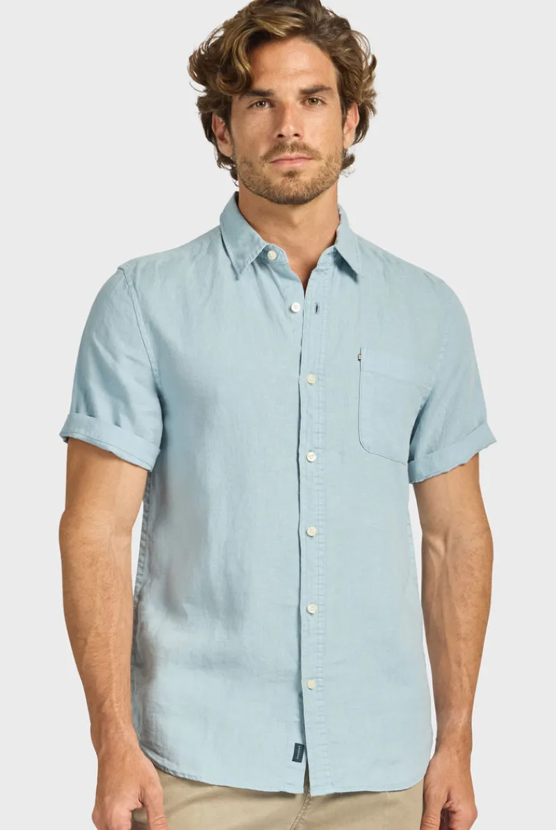 Fashion Academy Brand Hampton Linen S/S Shirt