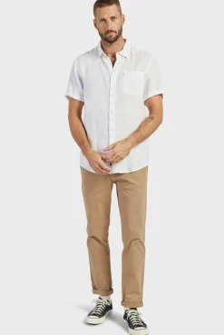 Hot Academy Brand Hampton Linen S/S Shirt