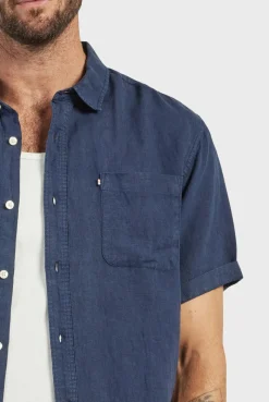 Clearance Academy Brand Hampton Linen S/S Shirt