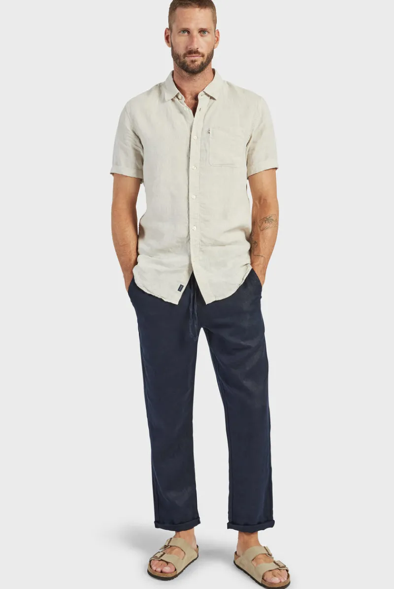 Fashion Academy Brand Hampton Linen S/S Shirt