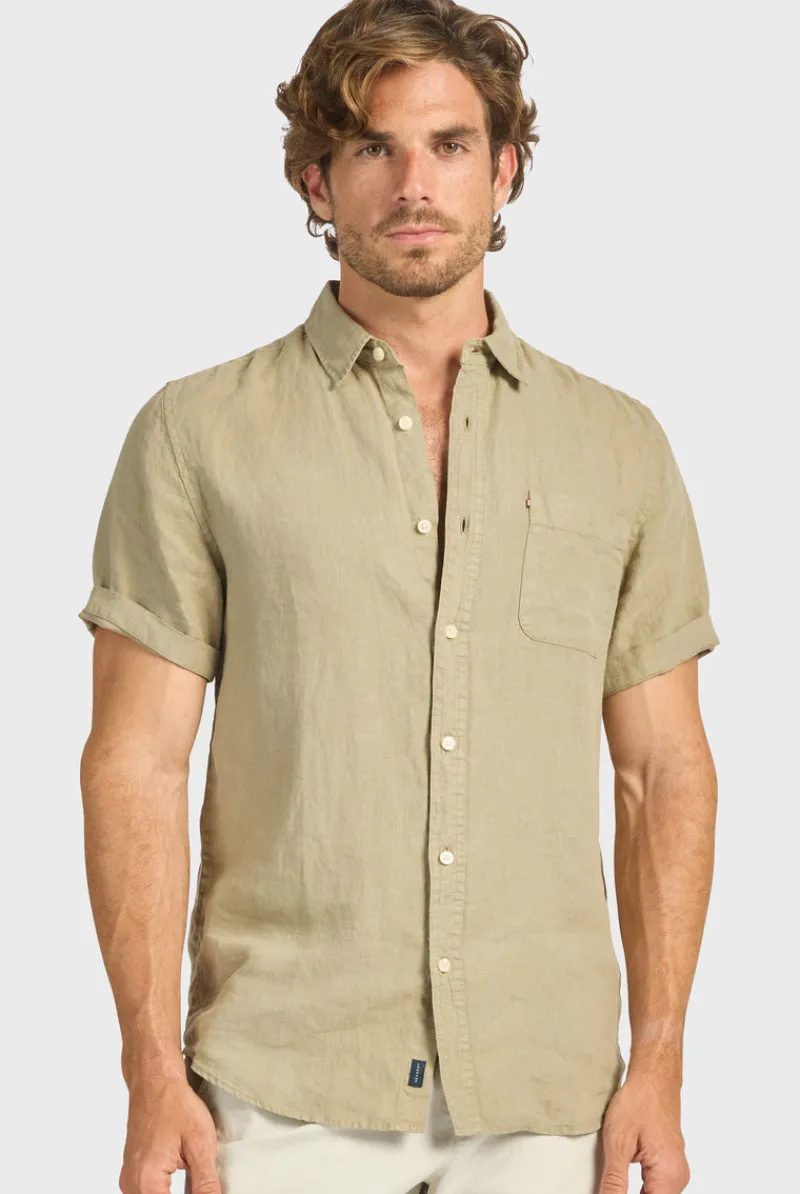 Fashion Academy Brand Hampton Linen S/S Shirt