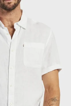 Hot Academy Brand Hampton Linen S/S Shirt