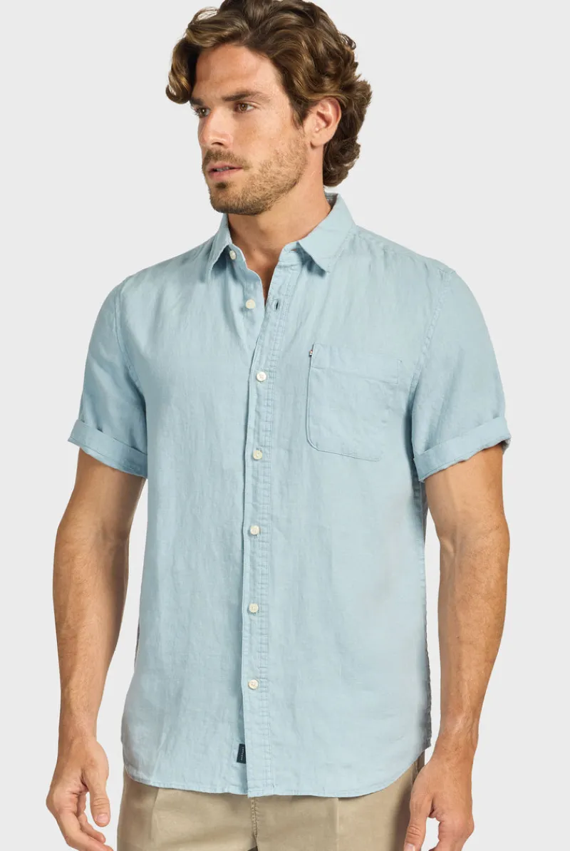 Fashion Academy Brand Hampton Linen S/S Shirt