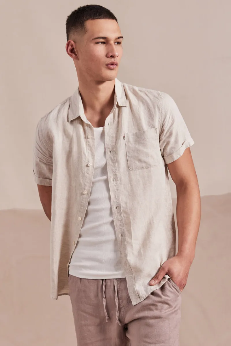 Fashion Academy Brand Hampton Linen S/S Shirt