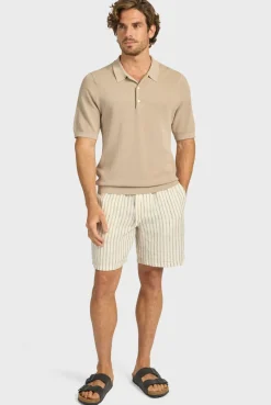 Best Academy Brand Jeff Linen Short