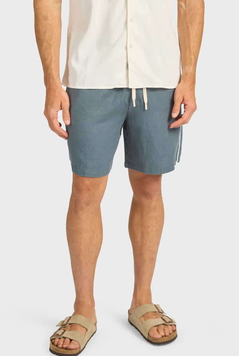 Hot Academy Brand Jeff Piped Linen Short