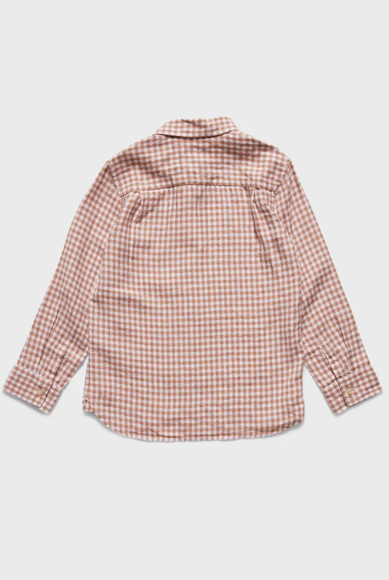 Fashion Academy Brand Kids Buddy Linen Shirt