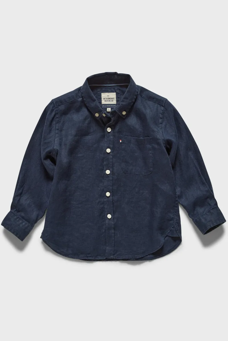 Fashion Academy Brand Kids Hampton Linen Shirt
