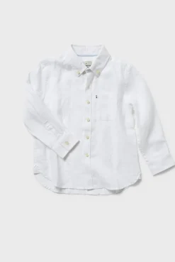New Academy Brand Kids Hampton Linen Shirt