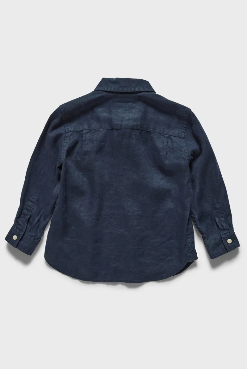 Fashion Academy Brand Kids Hampton Linen Shirt