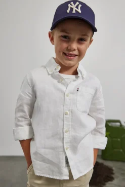 New Academy Brand Kids Hampton Linen Shirt