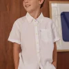 Fashion Academy Brand Kids Hampton SS Linen Shirt