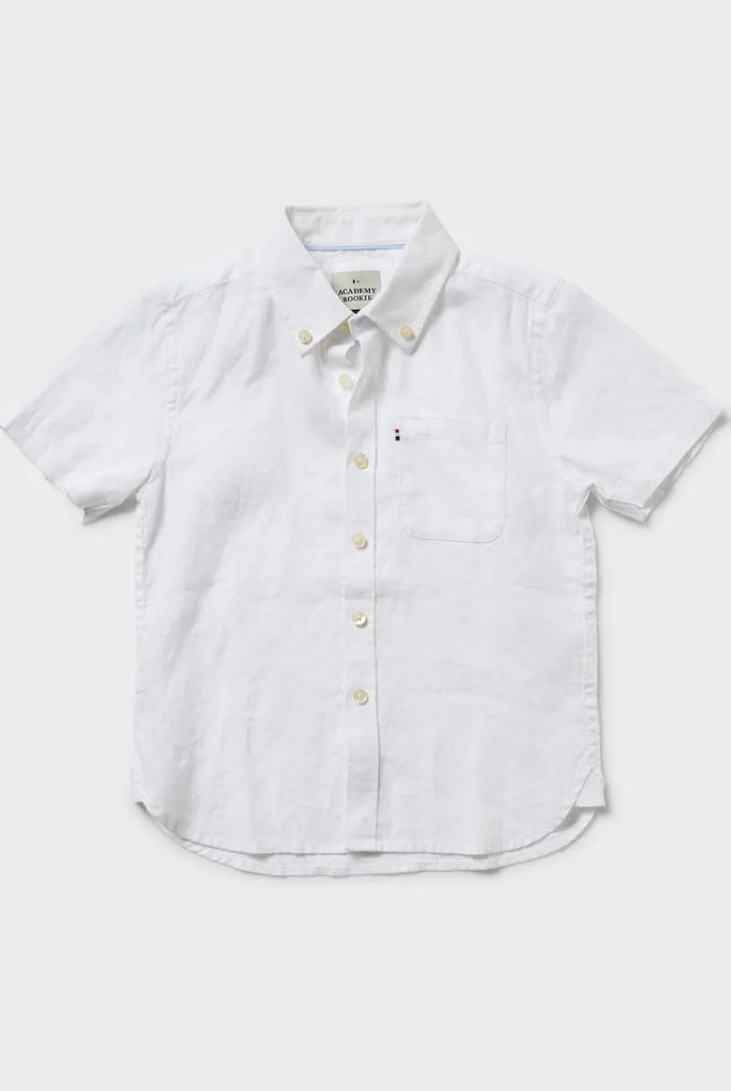 Fashion Academy Brand Kids Hampton SS Linen Shirt