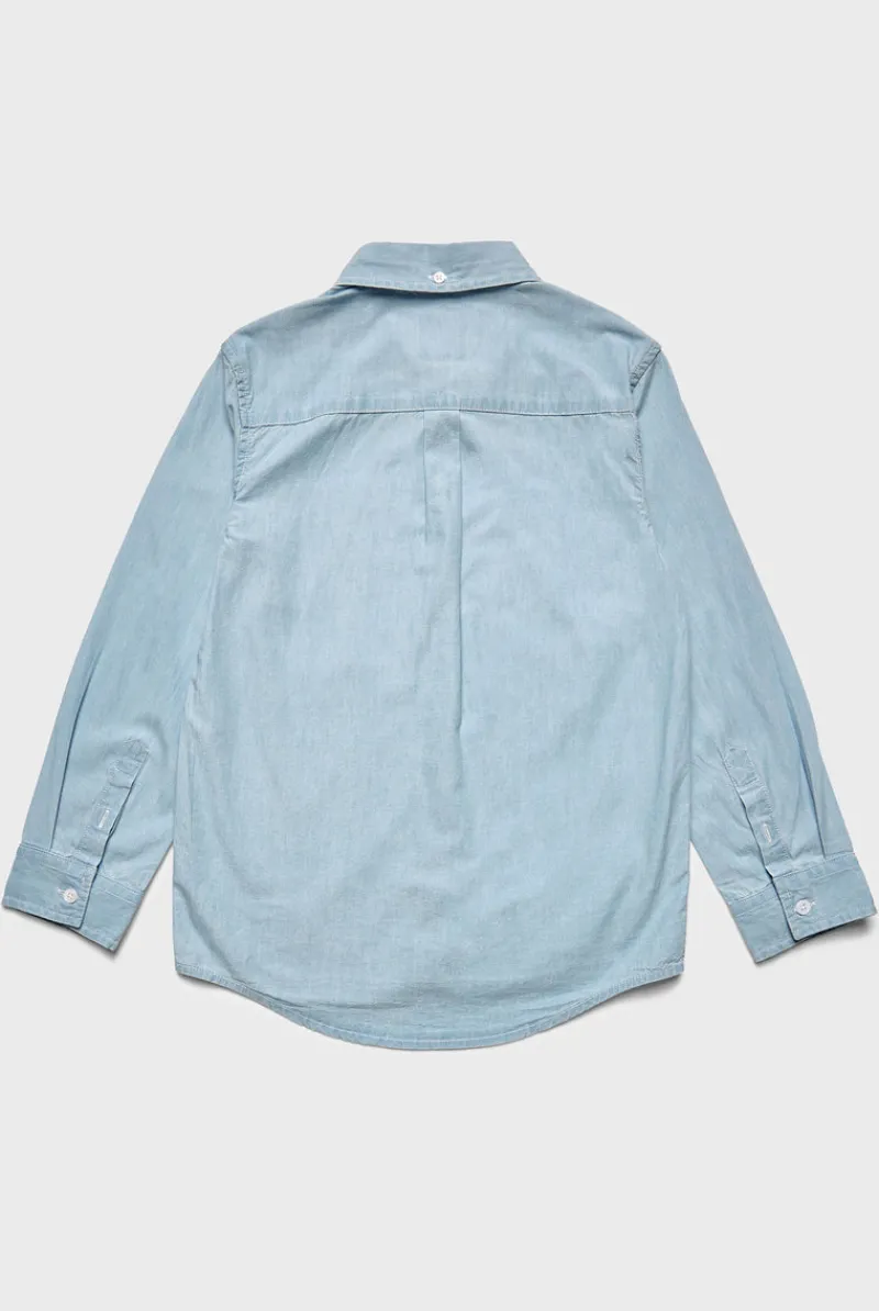 Discount Academy Brand Kids Hoss Chambray Shirt