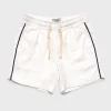 New Academy Brand Kids Piped Riviera Linen Short