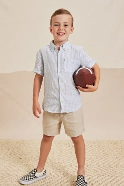 Clearance Academy Brand Kids Riviera Linen Short