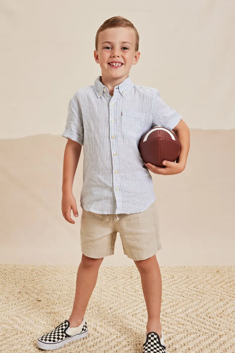 Clearance Academy Brand Kids Riviera Linen Short