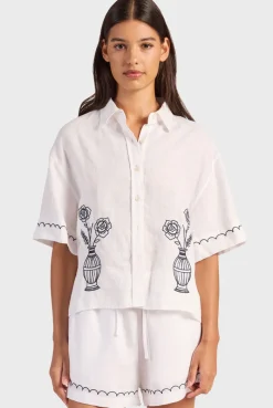 Best Academy Brand Mae Linen Shirt