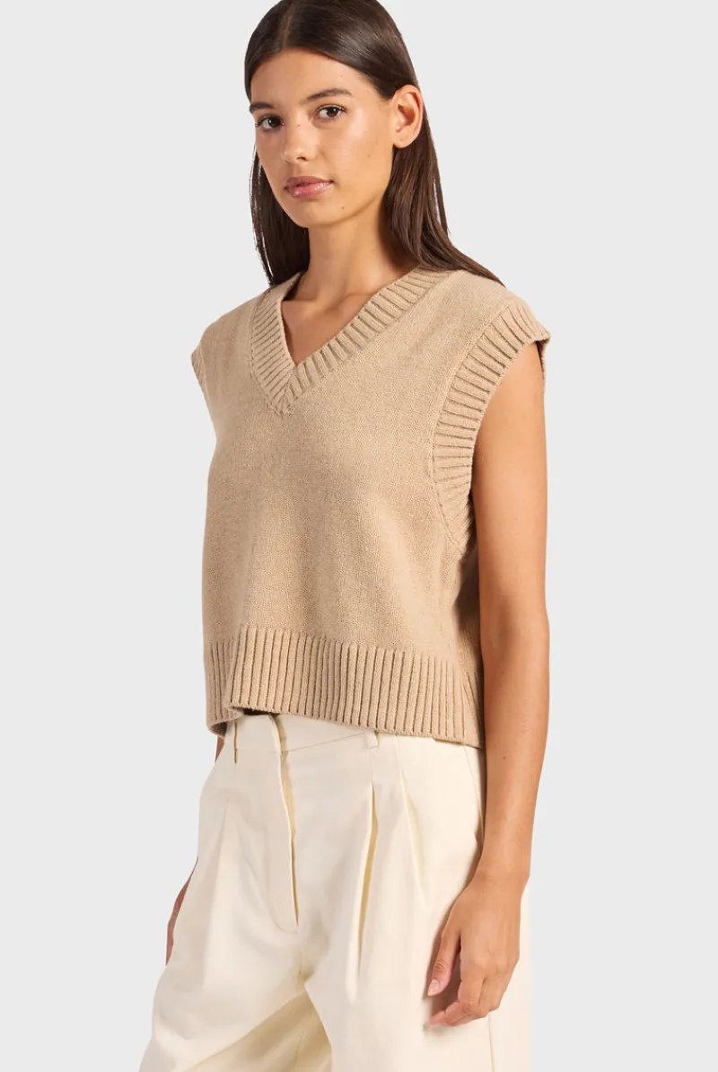 Clearance Academy Brand Maple Knit Vest
