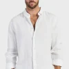 Discount Academy Brand Mick Linen Shirt