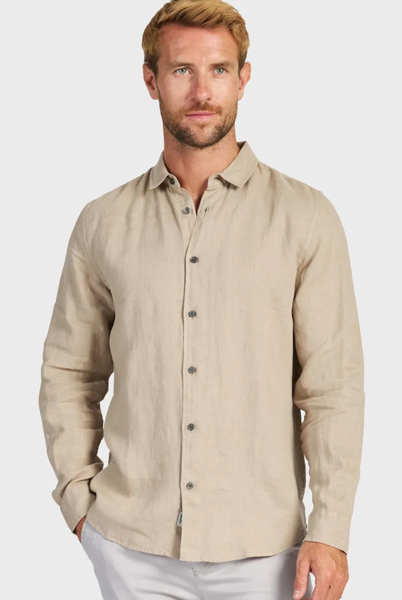Sale Academy Brand Mick Linen Shirt