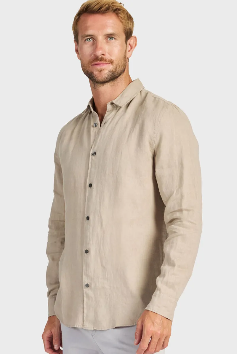 Sale Academy Brand Mick Linen Shirt