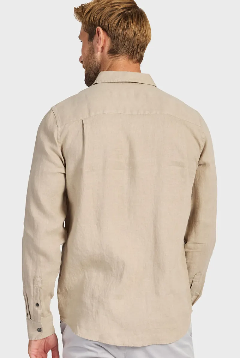 Sale Academy Brand Mick Linen Shirt