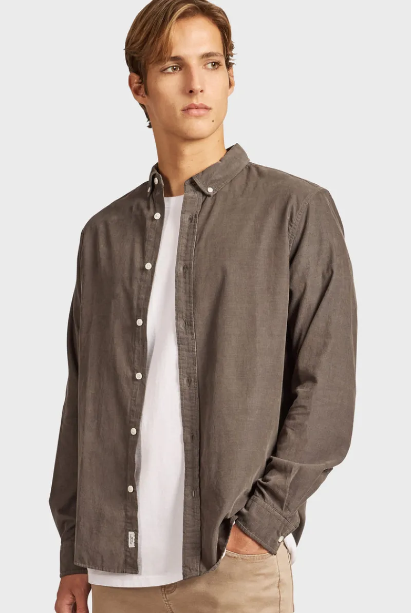 Online Academy Brand Micro Cord Shirt