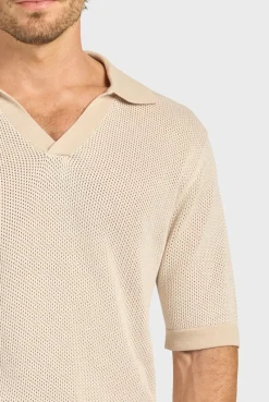 Clearance Academy Brand Pyne Knit Polo