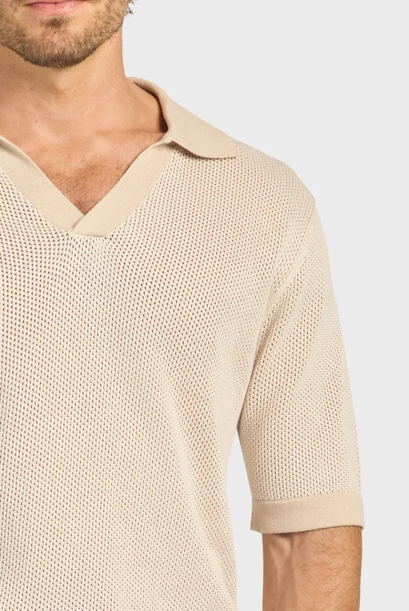 Clearance Academy Brand Pyne Knit Polo