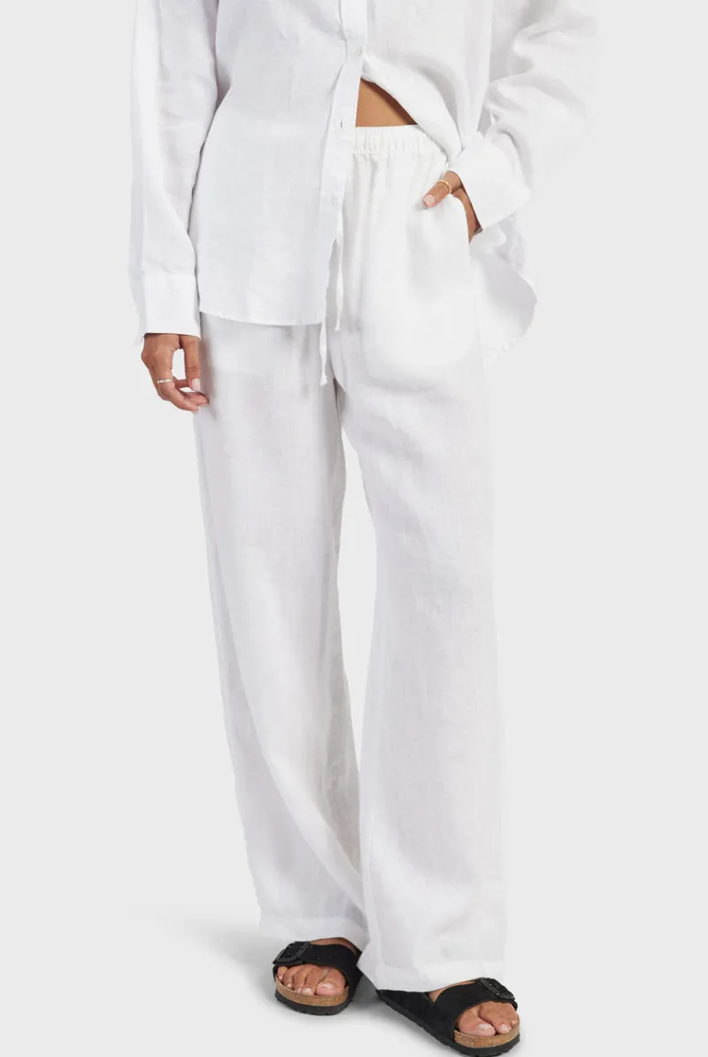 Sale Academy Brand Riviera Linen Pant