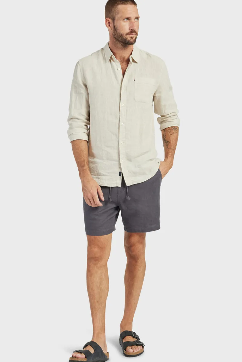 Hot Academy Brand Riviera Linen Short