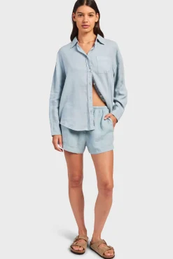 Clearance Academy Brand Riviera Linen Short