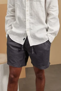 Hot Academy Brand Riviera Linen Short