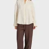 Online Academy Brand Riviera Piped Linen Pant