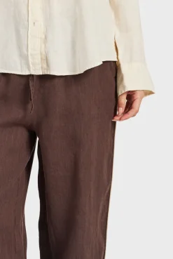 Online Academy Brand Riviera Piped Linen Pant