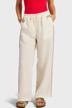 Hot Academy Brand Riviera Piped Linen Pant